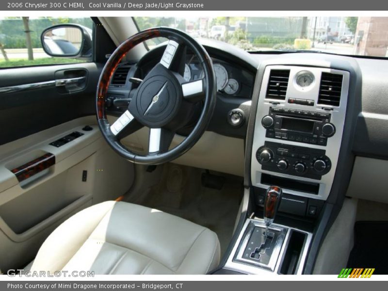 Cool Vanilla / Deep Jade/Light Graystone 2006 Chrysler 300 C HEMI