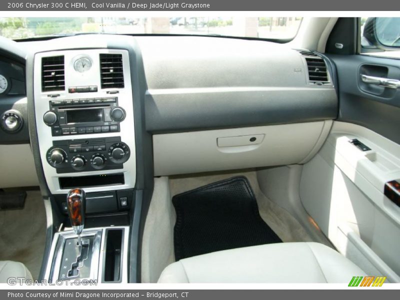 Cool Vanilla / Deep Jade/Light Graystone 2006 Chrysler 300 C HEMI