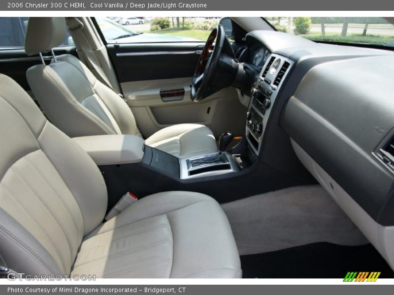 Cool Vanilla / Deep Jade/Light Graystone 2006 Chrysler 300 C HEMI
