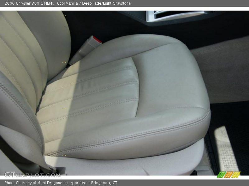 Cool Vanilla / Deep Jade/Light Graystone 2006 Chrysler 300 C HEMI