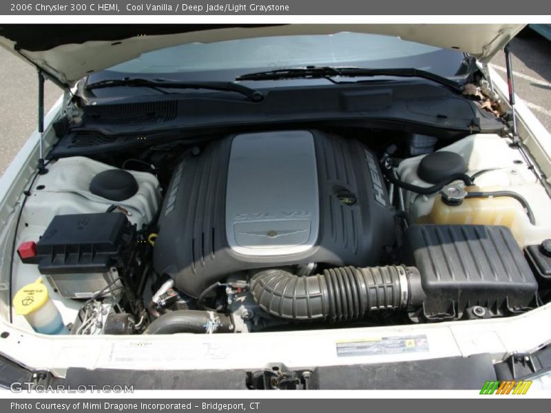 Cool Vanilla / Deep Jade/Light Graystone 2006 Chrysler 300 C HEMI