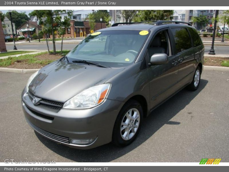 Phantom Gray Pearl / Stone Gray 2004 Toyota Sienna XLE Limited