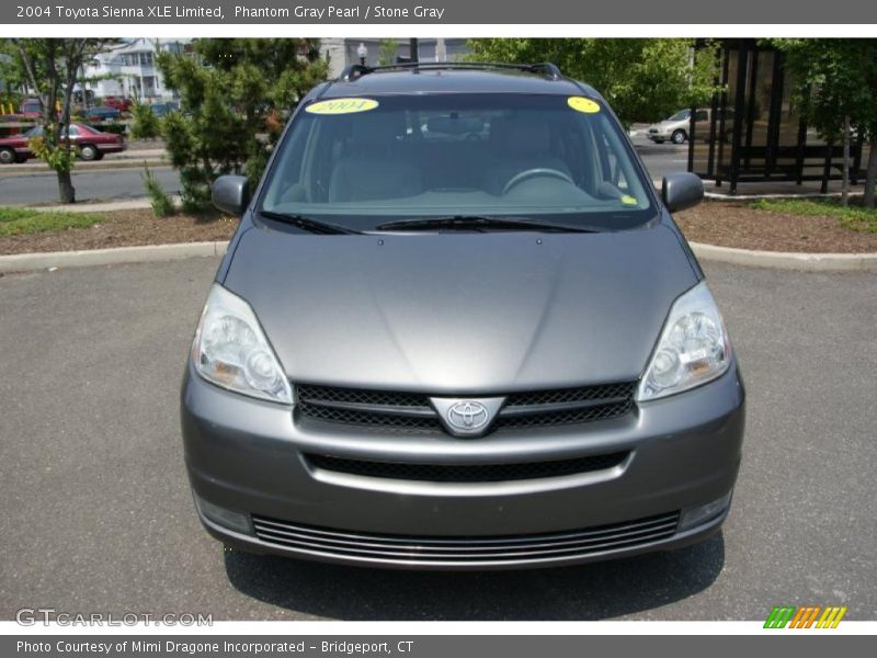 Phantom Gray Pearl / Stone Gray 2004 Toyota Sienna XLE Limited