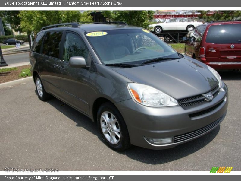 Phantom Gray Pearl / Stone Gray 2004 Toyota Sienna XLE Limited