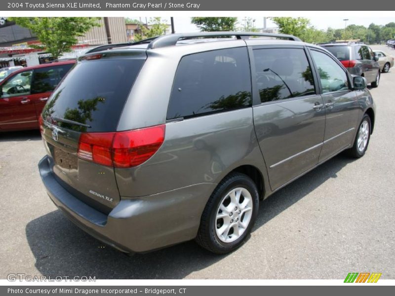 Phantom Gray Pearl / Stone Gray 2004 Toyota Sienna XLE Limited