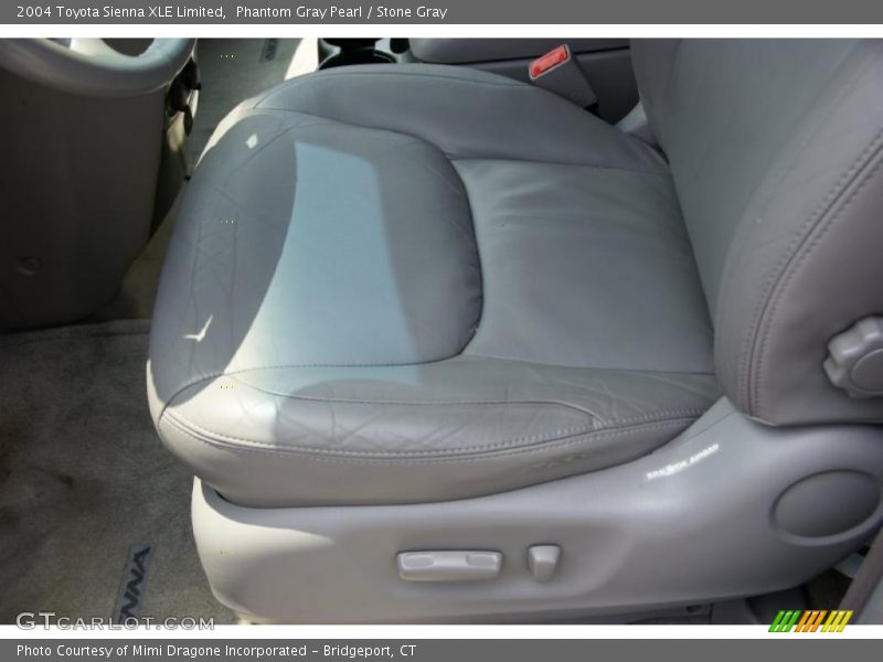 Phantom Gray Pearl / Stone Gray 2004 Toyota Sienna XLE Limited