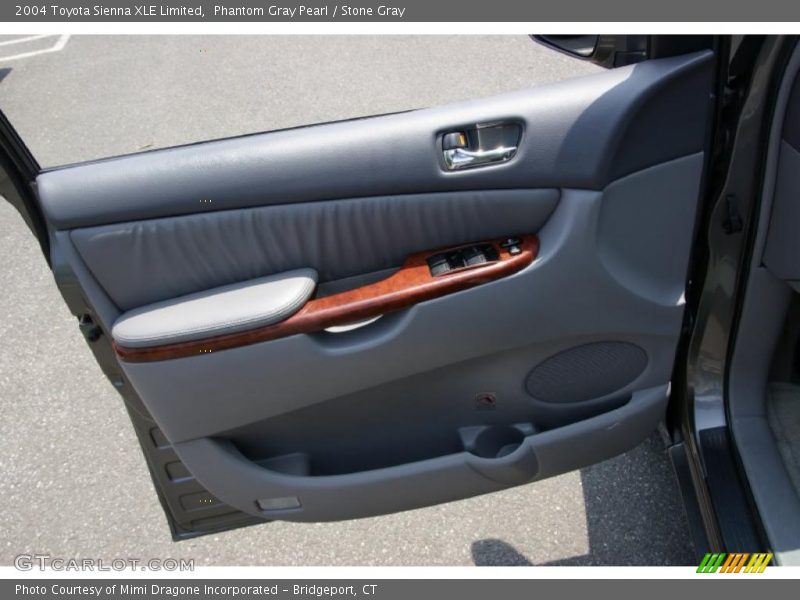 Phantom Gray Pearl / Stone Gray 2004 Toyota Sienna XLE Limited