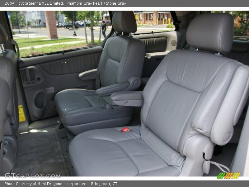 Phantom Gray Pearl / Stone Gray 2004 Toyota Sienna XLE Limited