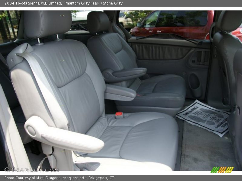 Phantom Gray Pearl / Stone Gray 2004 Toyota Sienna XLE Limited