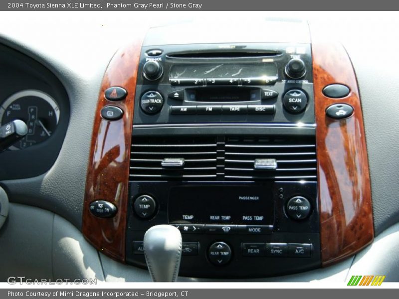 Phantom Gray Pearl / Stone Gray 2004 Toyota Sienna XLE Limited