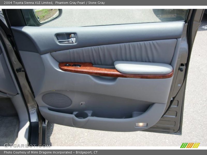 Phantom Gray Pearl / Stone Gray 2004 Toyota Sienna XLE Limited