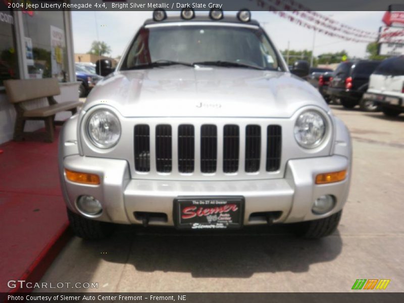 Bright Silver Metallic / Dark Slate Gray 2004 Jeep Liberty Renegade 4x4