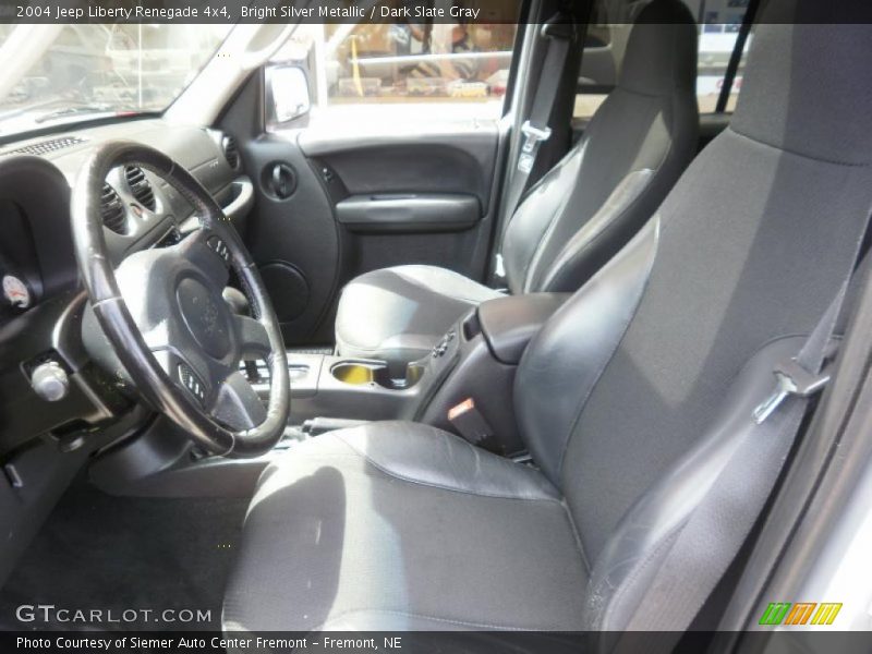 Bright Silver Metallic / Dark Slate Gray 2004 Jeep Liberty Renegade 4x4
