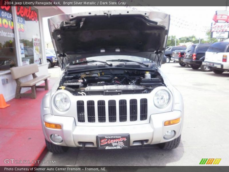 Bright Silver Metallic / Dark Slate Gray 2004 Jeep Liberty Renegade 4x4