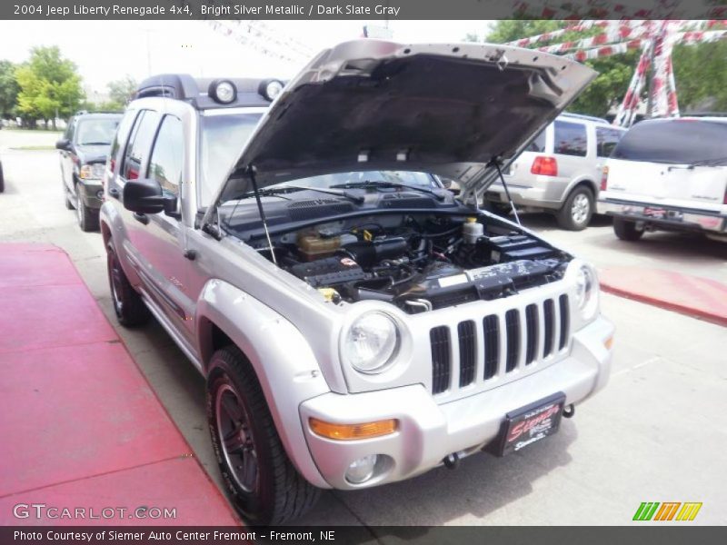 Bright Silver Metallic / Dark Slate Gray 2004 Jeep Liberty Renegade 4x4