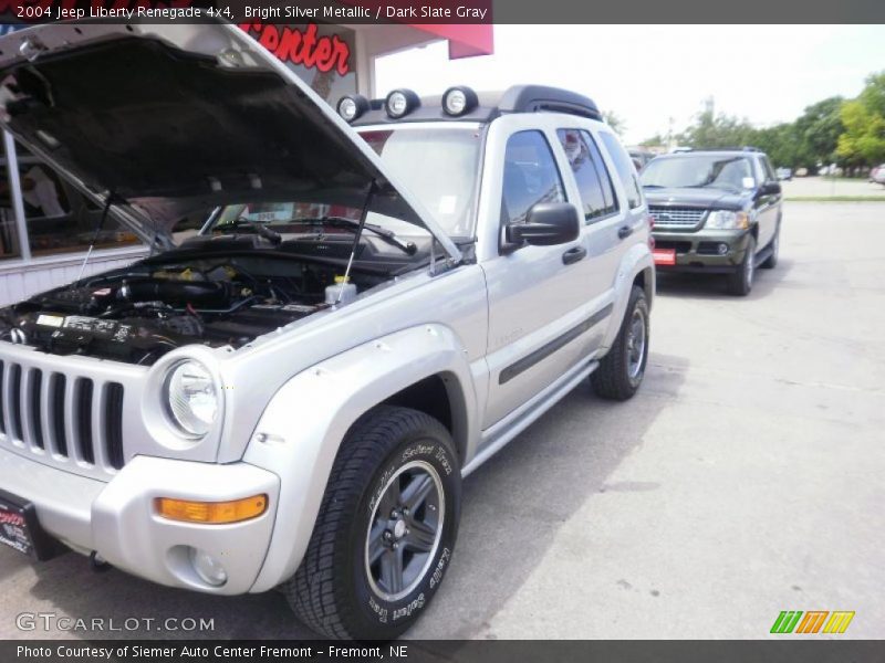 Bright Silver Metallic / Dark Slate Gray 2004 Jeep Liberty Renegade 4x4