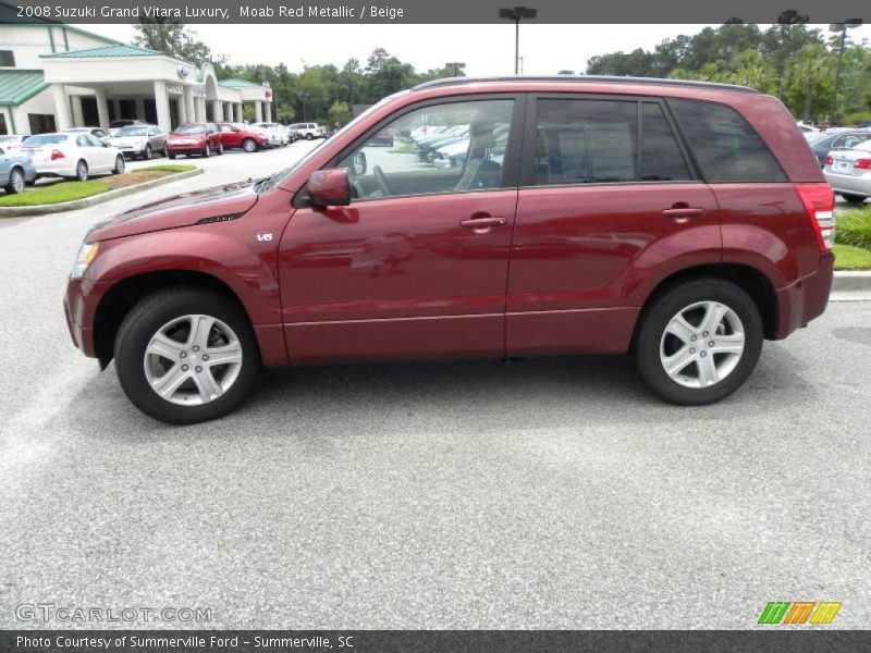 Moab Red Metallic / Beige 2008 Suzuki Grand Vitara Luxury