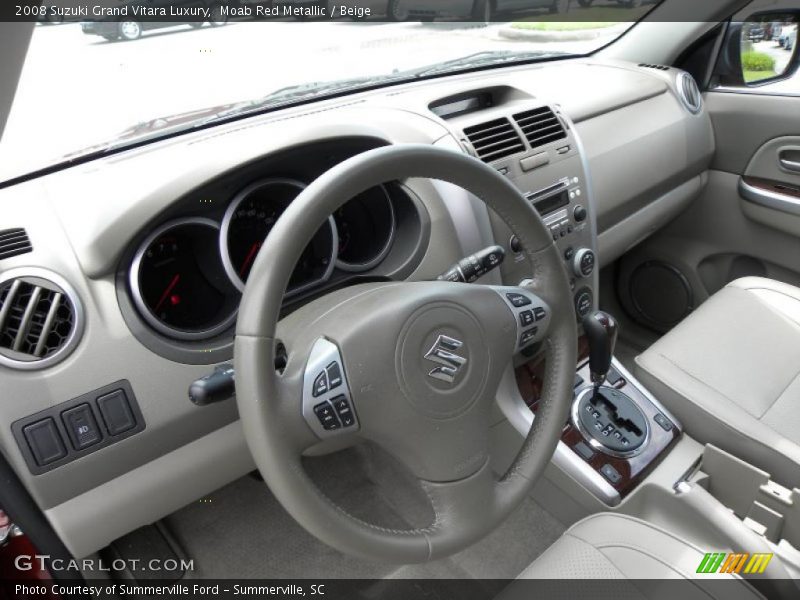 Moab Red Metallic / Beige 2008 Suzuki Grand Vitara Luxury