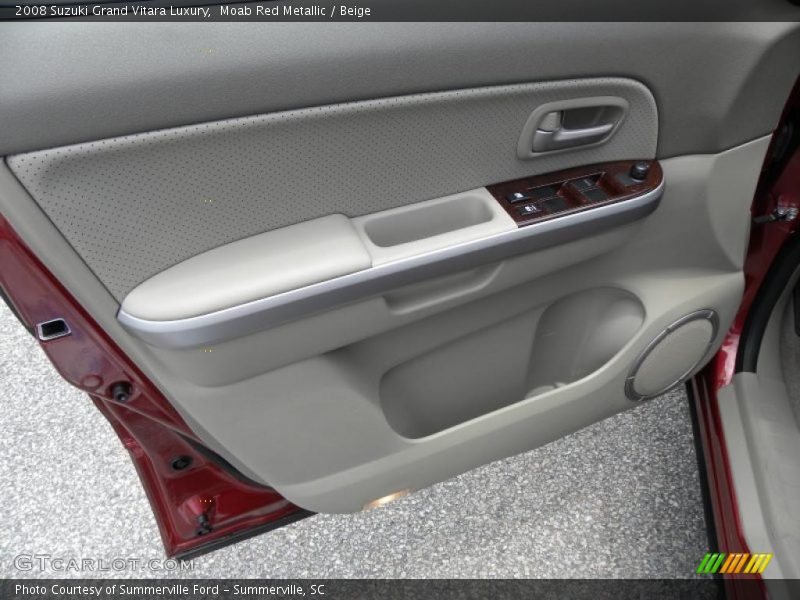 Moab Red Metallic / Beige 2008 Suzuki Grand Vitara Luxury