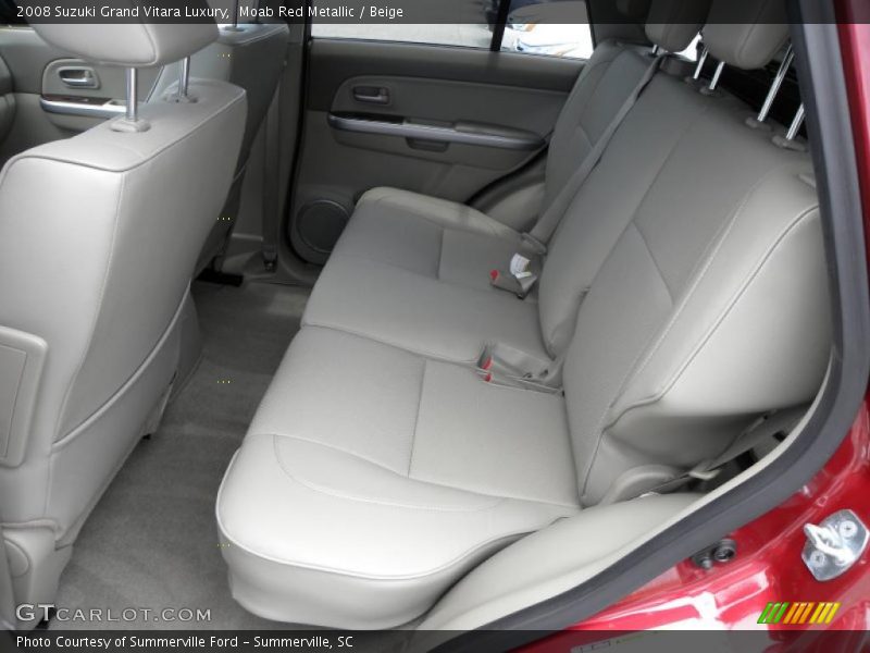 Moab Red Metallic / Beige 2008 Suzuki Grand Vitara Luxury