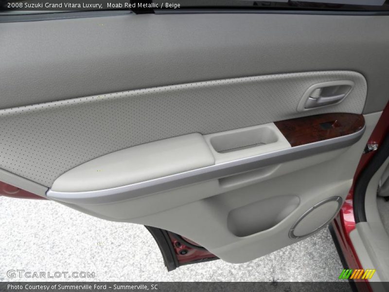 Moab Red Metallic / Beige 2008 Suzuki Grand Vitara Luxury