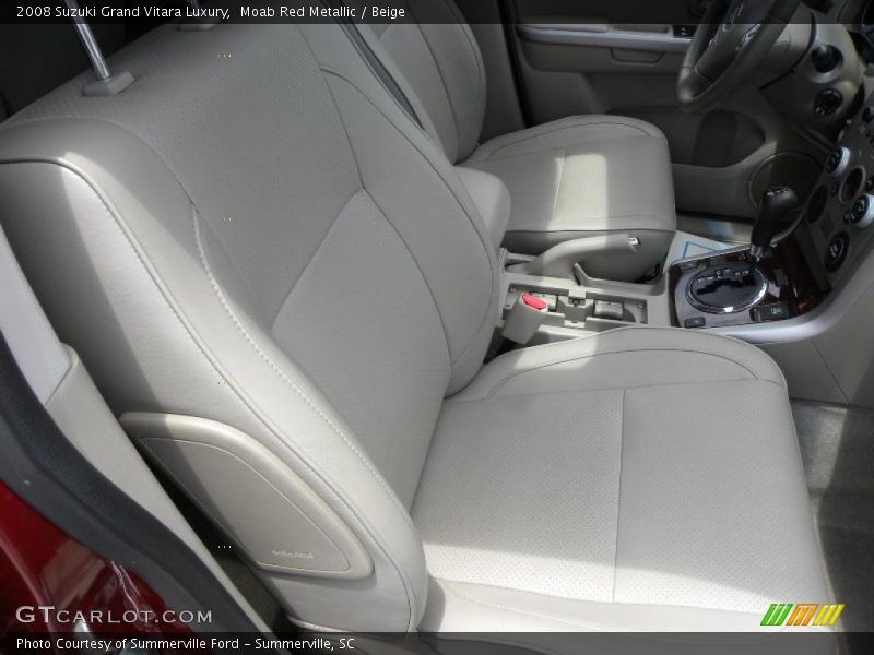 Moab Red Metallic / Beige 2008 Suzuki Grand Vitara Luxury