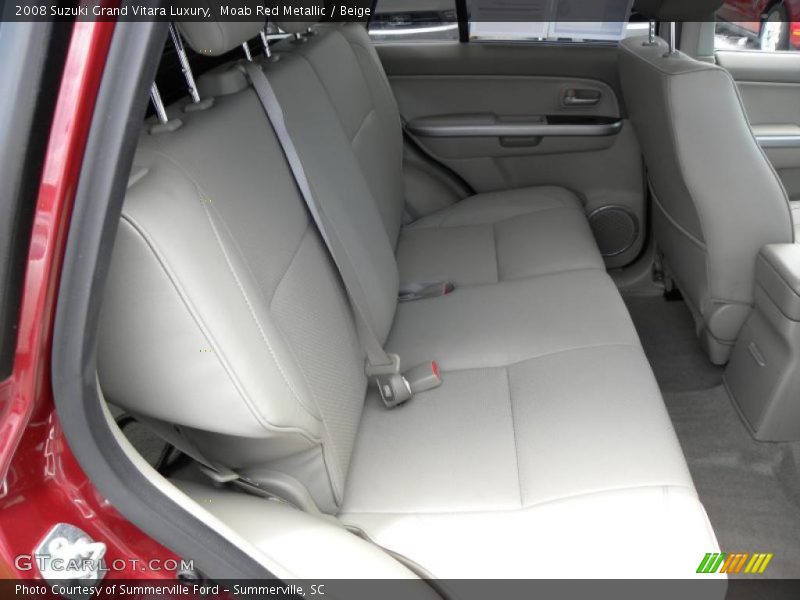 Moab Red Metallic / Beige 2008 Suzuki Grand Vitara Luxury