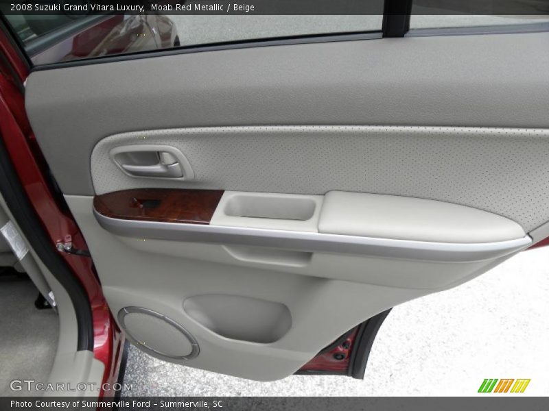 Moab Red Metallic / Beige 2008 Suzuki Grand Vitara Luxury