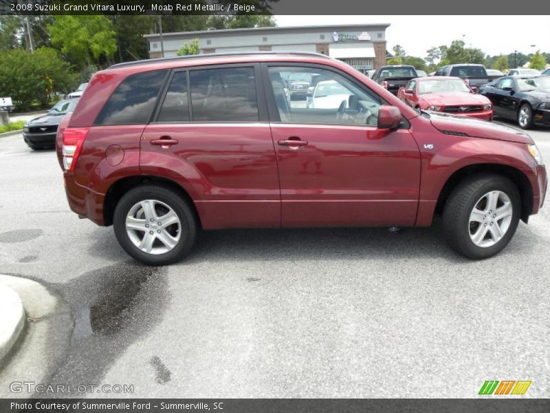 Moab Red Metallic / Beige 2008 Suzuki Grand Vitara Luxury
