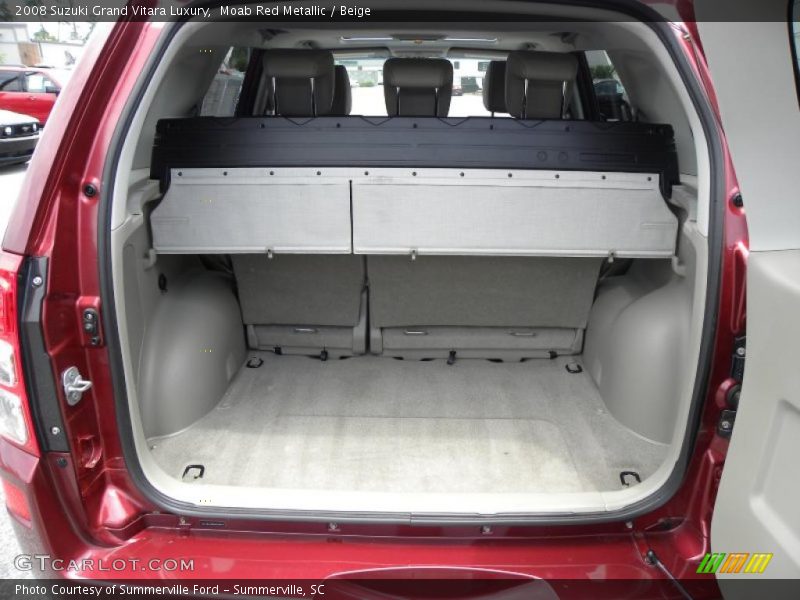 Moab Red Metallic / Beige 2008 Suzuki Grand Vitara Luxury