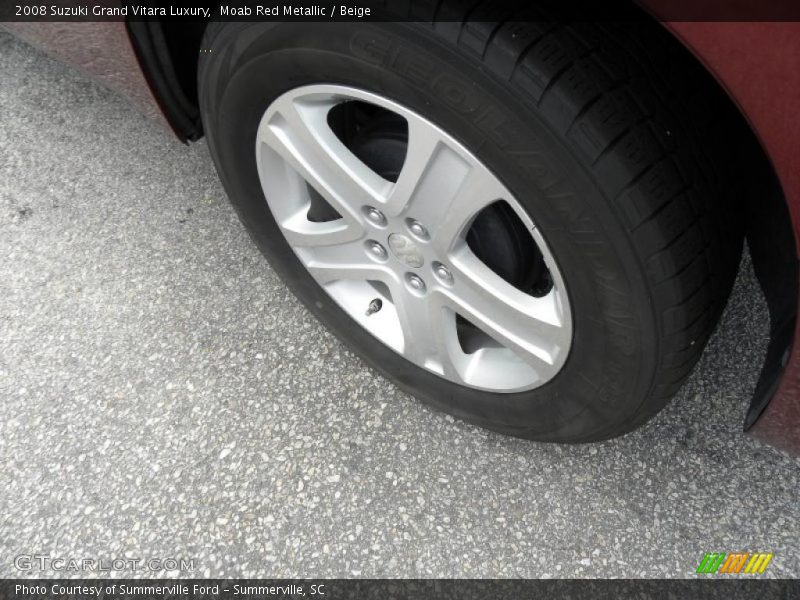 Moab Red Metallic / Beige 2008 Suzuki Grand Vitara Luxury