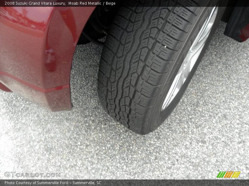 Moab Red Metallic / Beige 2008 Suzuki Grand Vitara Luxury