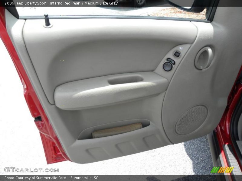 Inferno Red Pearl / Medium Slate Gray 2006 Jeep Liberty Sport