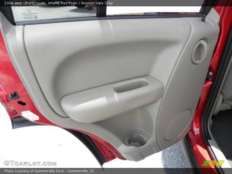 Inferno Red Pearl / Medium Slate Gray 2006 Jeep Liberty Sport