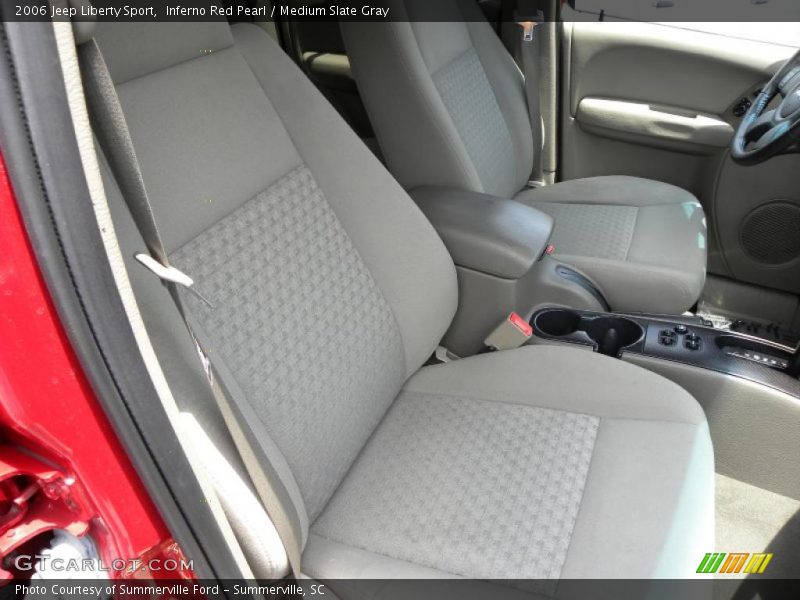 Inferno Red Pearl / Medium Slate Gray 2006 Jeep Liberty Sport