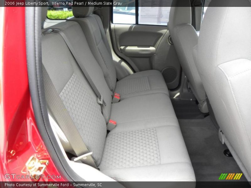 Inferno Red Pearl / Medium Slate Gray 2006 Jeep Liberty Sport