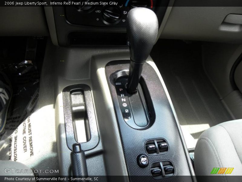 Inferno Red Pearl / Medium Slate Gray 2006 Jeep Liberty Sport