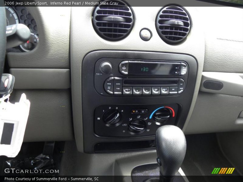Inferno Red Pearl / Medium Slate Gray 2006 Jeep Liberty Sport