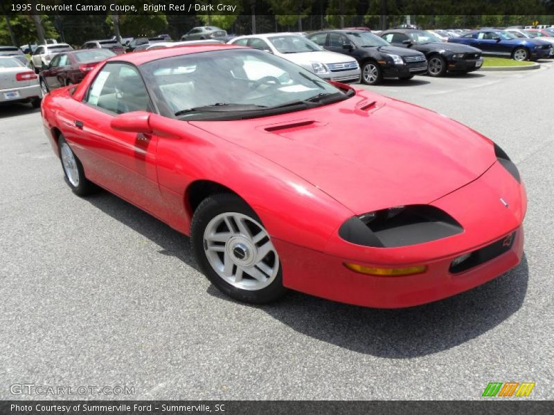 Bright Red / Dark Gray 1995 Chevrolet Camaro Coupe