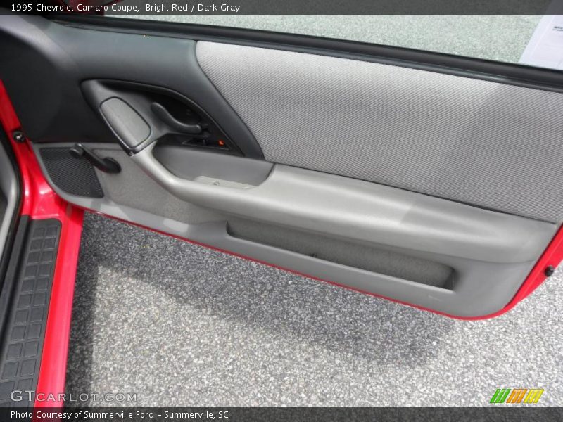 Bright Red / Dark Gray 1995 Chevrolet Camaro Coupe