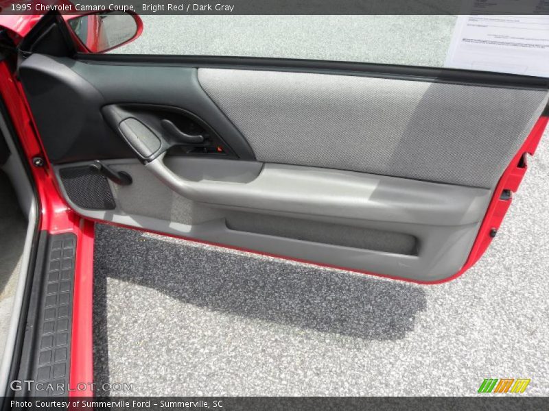 Bright Red / Dark Gray 1995 Chevrolet Camaro Coupe