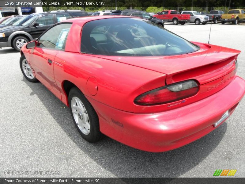 Bright Red / Dark Gray 1995 Chevrolet Camaro Coupe