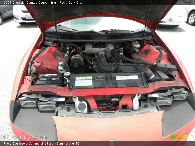 Bright Red / Dark Gray 1995 Chevrolet Camaro Coupe