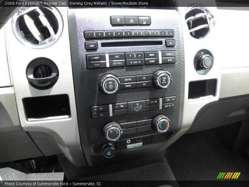 Sterling Grey Metallic / Stone/Medium Stone 2009 Ford F150 XLT Regular Cab