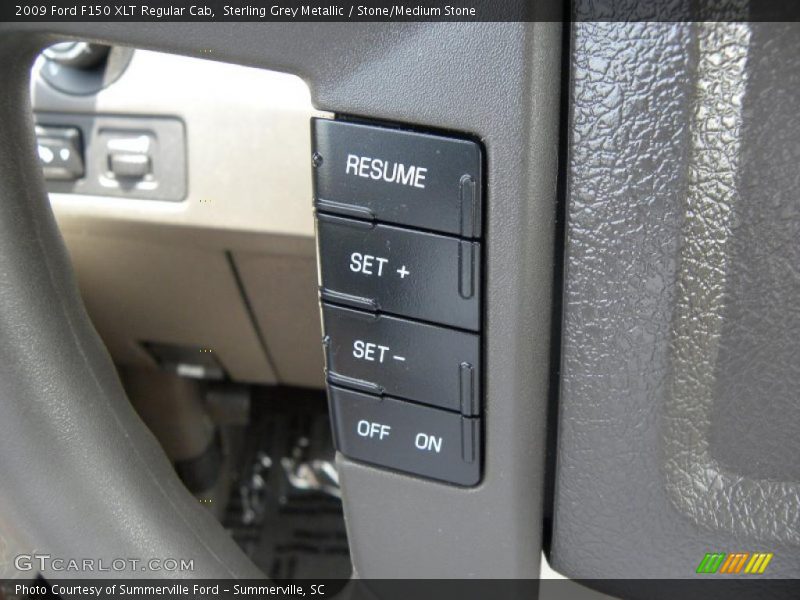 Sterling Grey Metallic / Stone/Medium Stone 2009 Ford F150 XLT Regular Cab