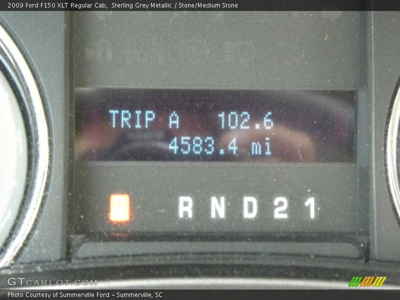 Sterling Grey Metallic / Stone/Medium Stone 2009 Ford F150 XLT Regular Cab