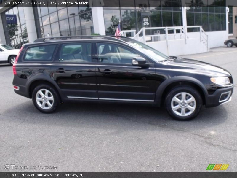 Black / Anthracite Black 2008 Volvo XC70 AWD