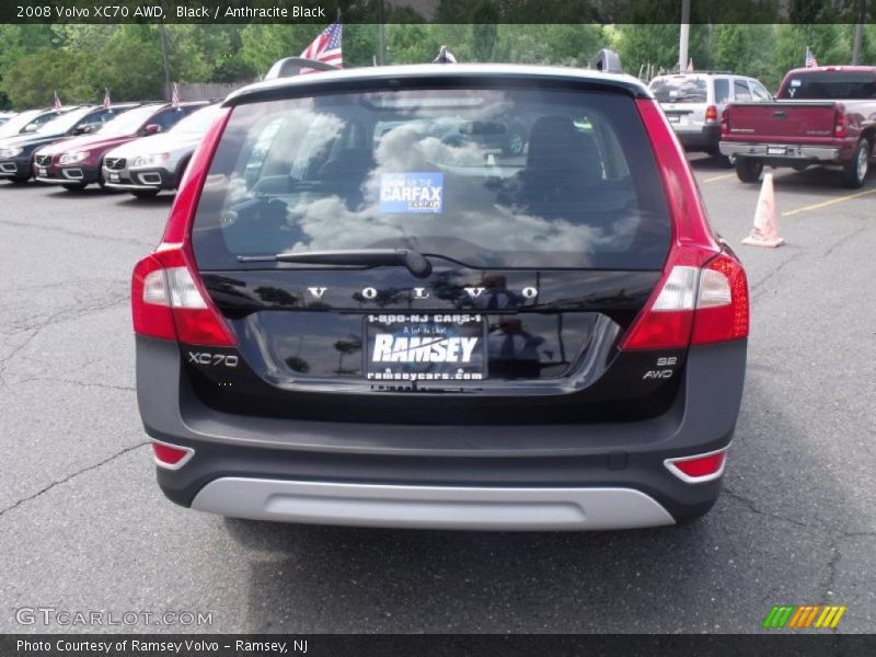 Black / Anthracite Black 2008 Volvo XC70 AWD