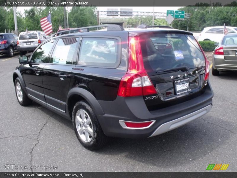 Black / Anthracite Black 2008 Volvo XC70 AWD