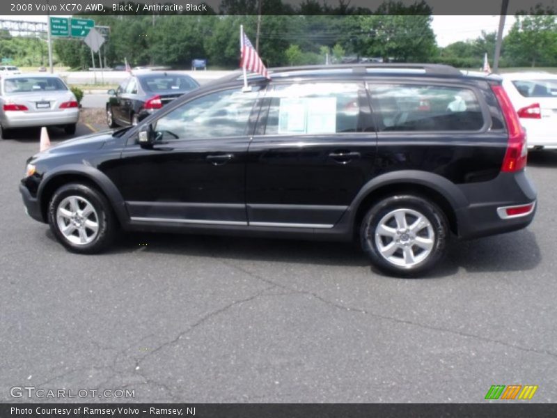 Black / Anthracite Black 2008 Volvo XC70 AWD
